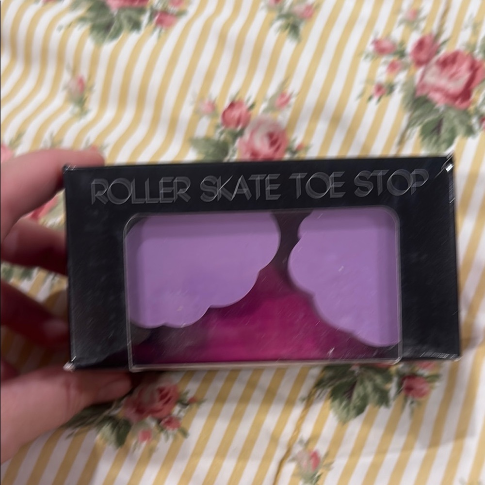 Adjustable Roller Skate Toe Stop - Purple Cloud